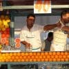 800px Orange Juice Sellers in Djermaa el Fna Central Square Medina Old City Marrakesh Morocco