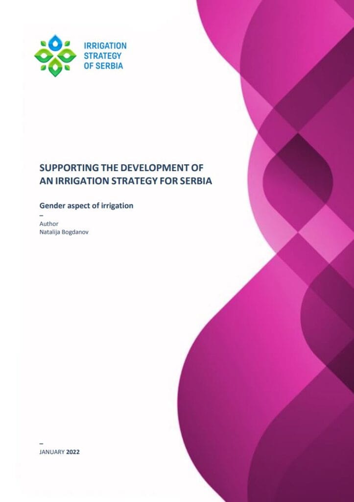 gender aspect irrigation