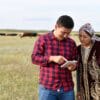 Livestock farmers in Central Asia. Credit - EBRD